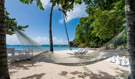 Calabash Hotel: Beach Hammock